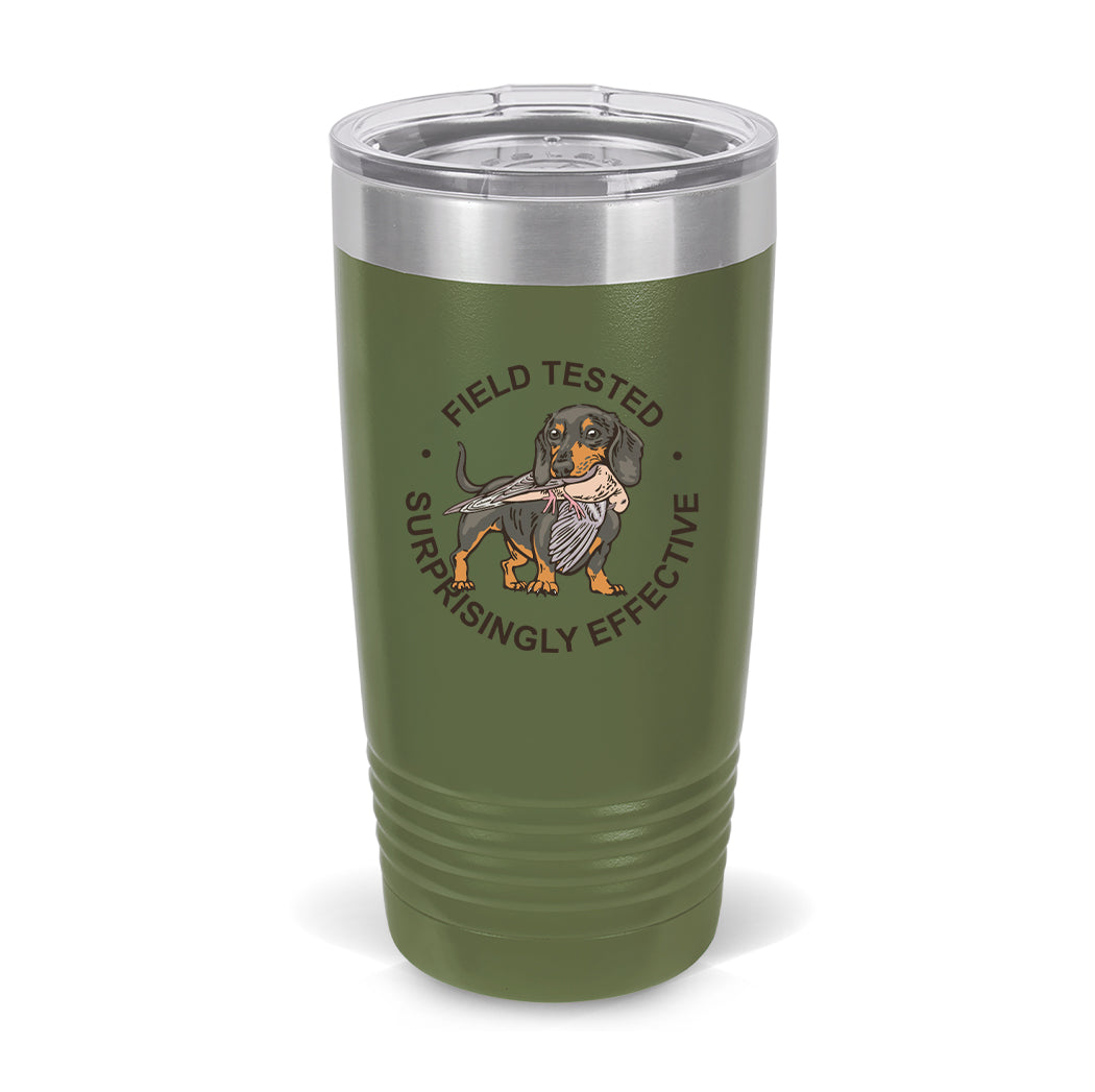 20 oz Hunting Dachshund Tumbler