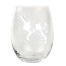 American Brittany Stemless Wine Glass