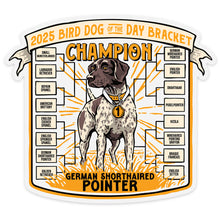Bird Dog Champion Decal Sticker