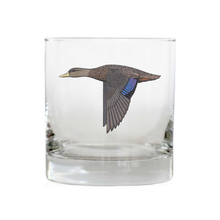 black duck whiskey glass
