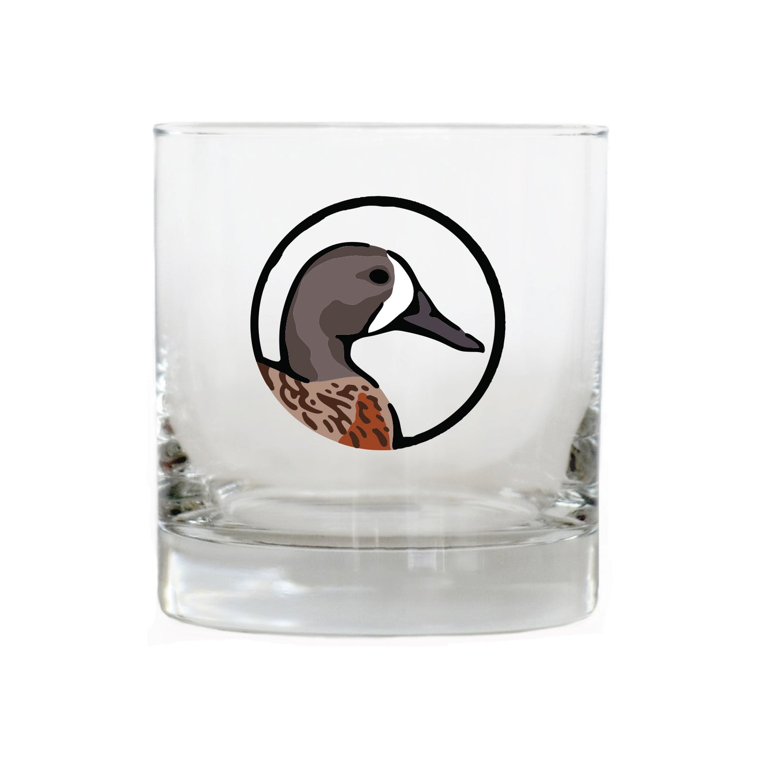 Every Duck Whiskey Glass