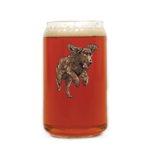 Boykin Dog Beer Can Glass