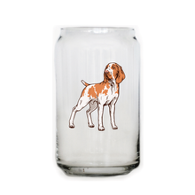 Bracco Italiano Beer Can Glass