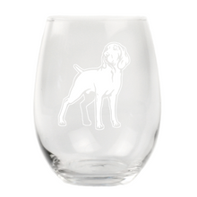 Bracco Italiano Stemless Wine Glass