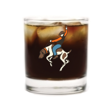 Bucking Bird Dog Whiskey Glass