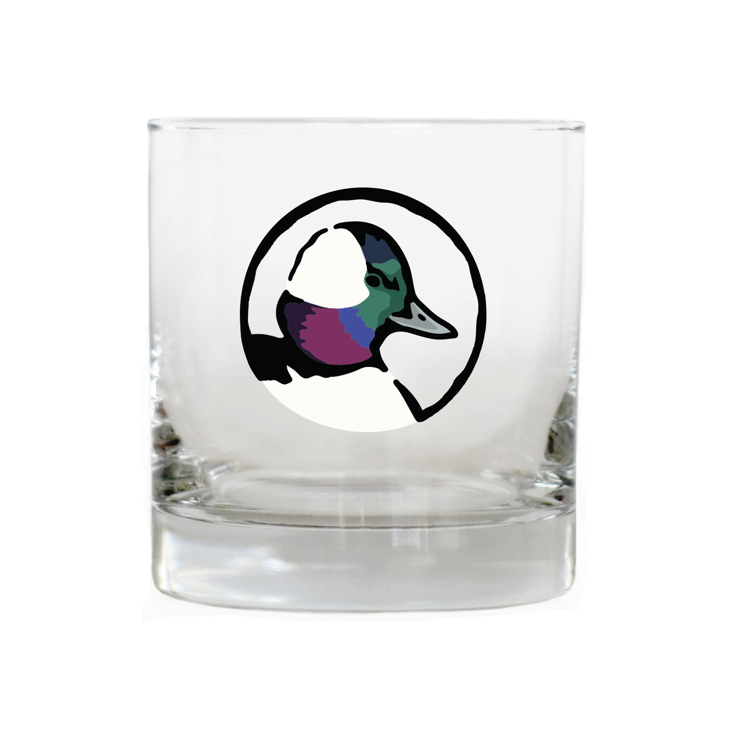 Every Duck Whiskey Glass