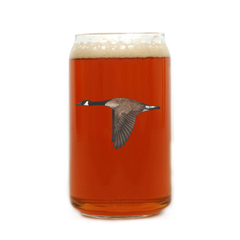 Canada Goose Beer Can Glass