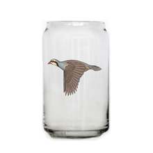 Chukar Beer Can Glass