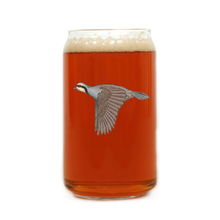 Chukar Beer Can Glass