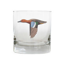 Cinnamon Teal Whiskey Glass