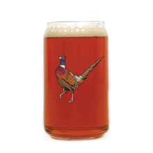 Cocky Pheasant Beer Can Glass
