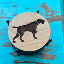 Drahthaar Coaster Set