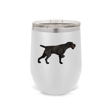 Deutsch Drahthaar Wine Tumbler
