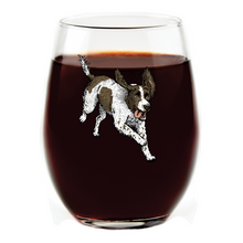 English Springer Spaniel Stemless Wine Glass