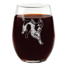English Springer Spaniel Stemless Wine Glass