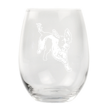 English Springer Spaniel Stemless Wine Glass