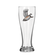 Fly Like Quail Pilsner Glass