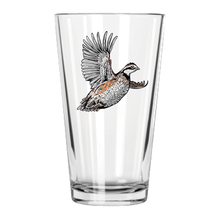 Fly Like Quail Pint Glass