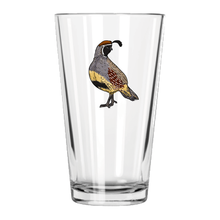 Gambel's Quail Pint Glass