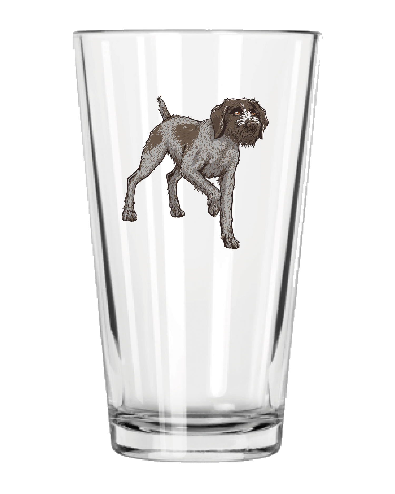 German Wirehair Pint Glass