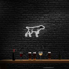 German Wirehaired Pointer LED Neon Sign