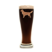 Golden Retriever Pilsner Glass