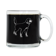 Gordon Setter Glass Coffee Mug