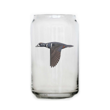 Harlequin Beer Can Glass