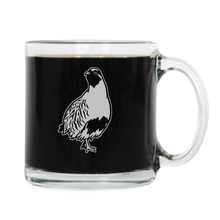 Hungarian Partridge Glass Coffee Mug
