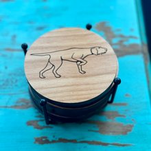 Hungarian Wirehaired Vizsla Coaster Set