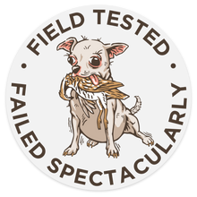 Hunting Chihuahua Decal Sticker