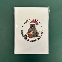 Hunting French Bulldog Christmas Cards - Set of 12