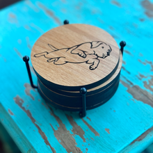 Labrador Retriever Coaster Set