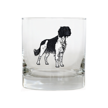 Large Münsterländer Whiskey Glass