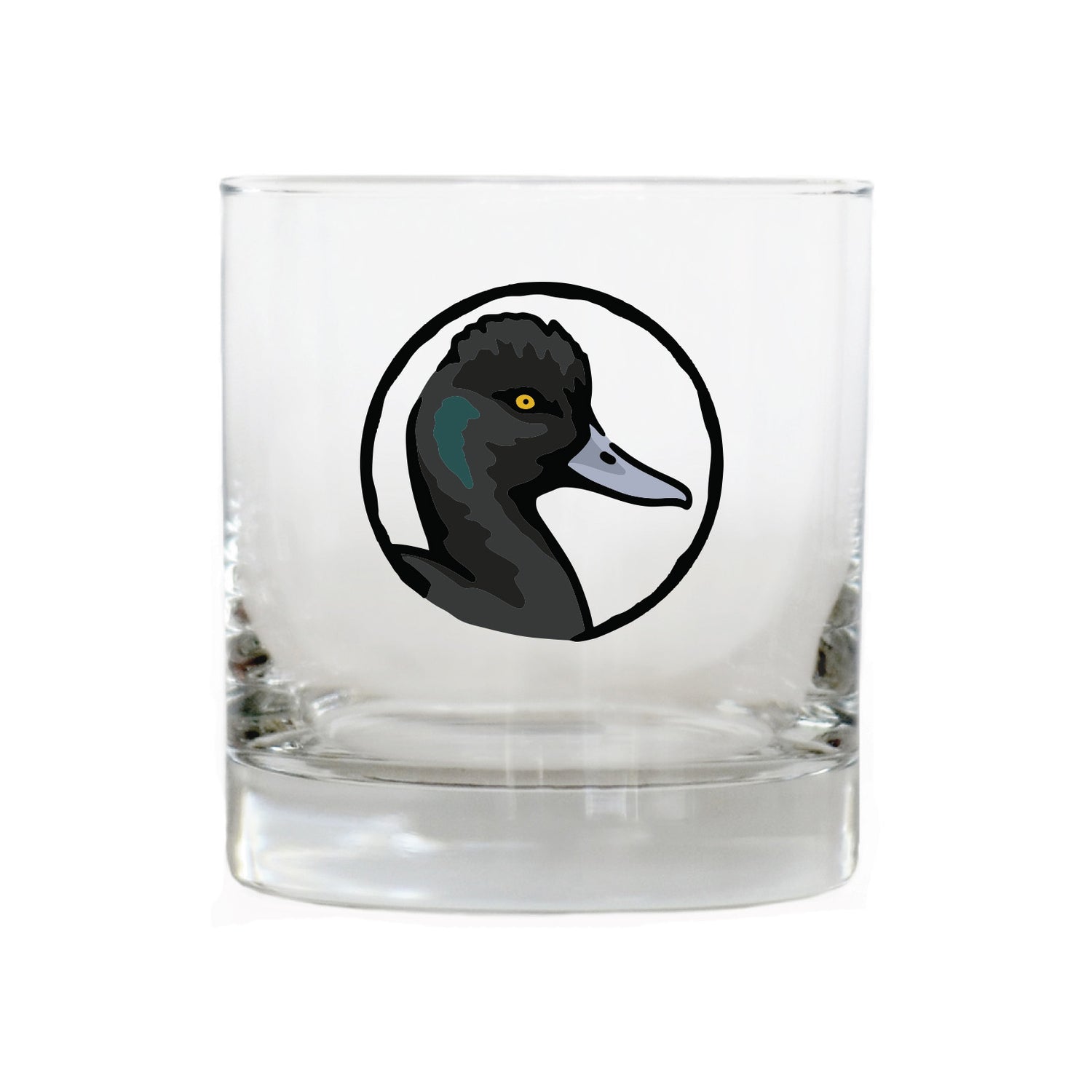 Every Duck Whiskey Glass