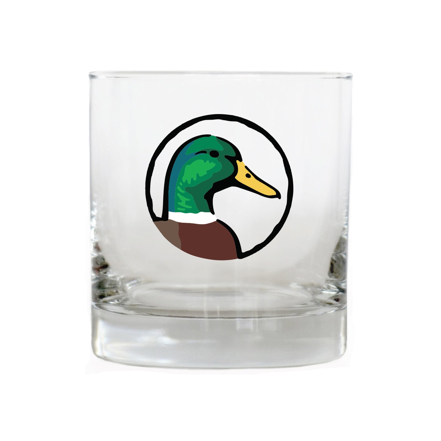 Every Duck Whiskey Glass
