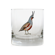 Mountain Quail Whiskey Glass