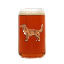 Nova Scotia Duck Tolling Retriever Beer Can Glass