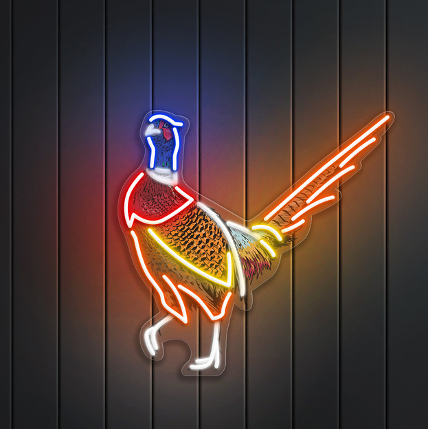 Pheasant LED Neon Sign