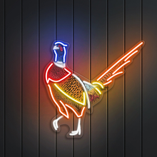 Pheasant LED Neon Sign