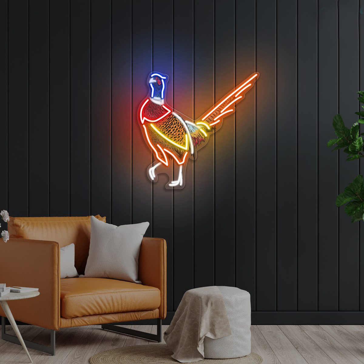 Pheasant LED Neon Sign