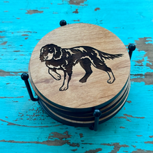 Picardy Spaniel Coaster Set