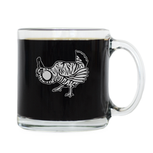 Prairie Chicken Glass Coffee Mug