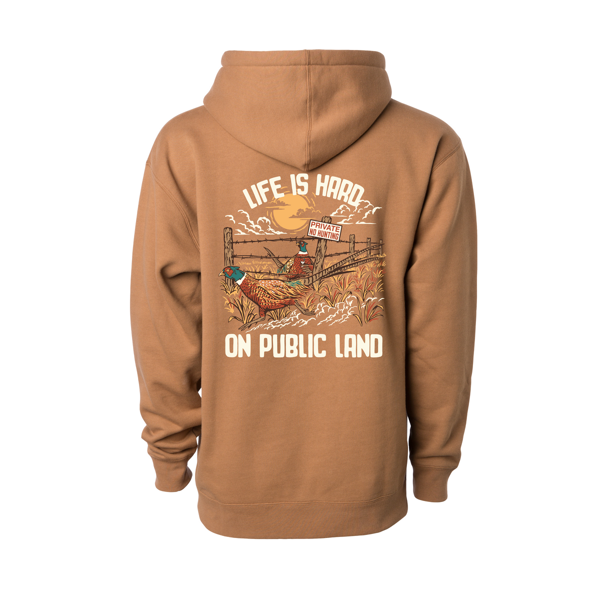 Public Land Pheasant Hunting Hoodie | Bird Dog of the Day