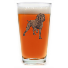 Pudelpointer Pint Glass