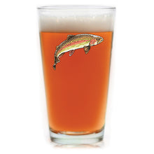 Rainbow Trout Pint Glass