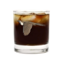 Flying Sage Grouse Whiskey Glass