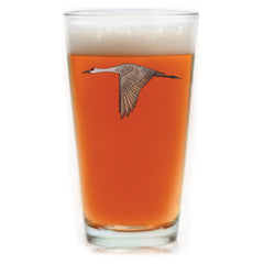 Sandhill Crane Pint Glass
