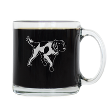 Small Münsterländer Glass Coffee Mug
