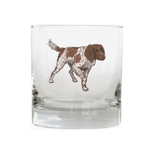 Small Münsterländer Whiskey Glass